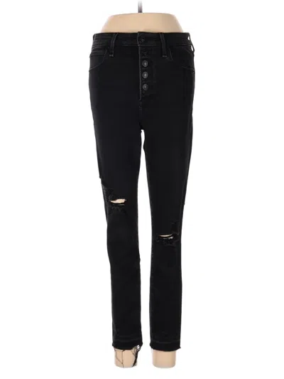 Pre-owned Abercrombie & Fitch Jeans In Black