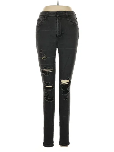 Pre-owned Abercrombie & Fitch Jeans In Black