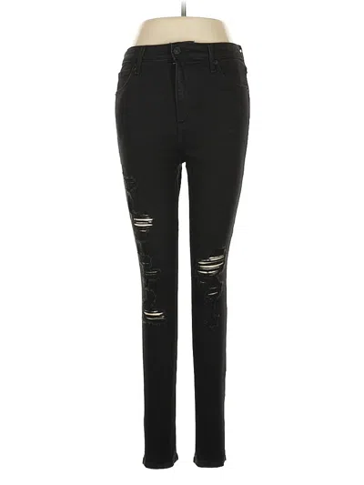 Pre-owned Abercrombie & Fitch Jeans In Black