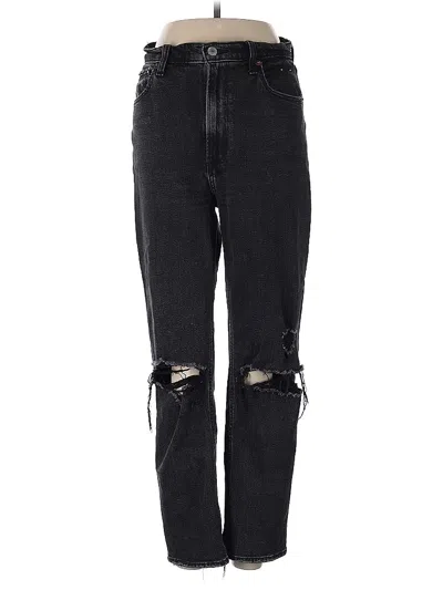 Pre-owned Abercrombie & Fitch Jeans In Black