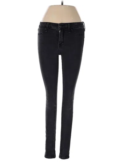 Pre-owned Abercrombie & Fitch Jeans In Black