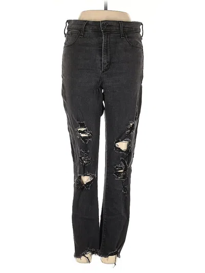 Pre-owned Abercrombie & Fitch Jeans In Black