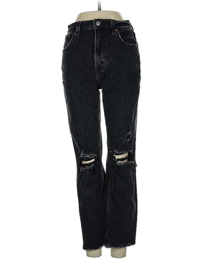 Pre-owned Abercrombie & Fitch Jeans In Black