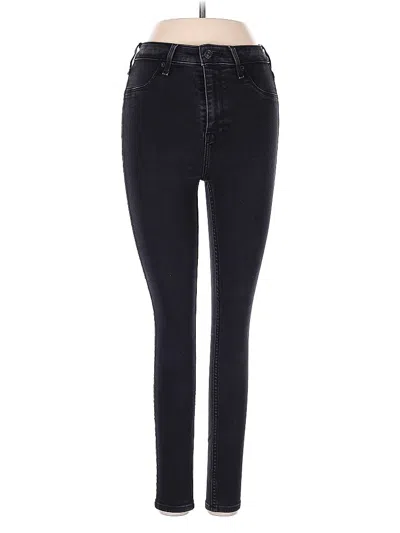 Pre-owned Abercrombie & Fitch Jeans In Black