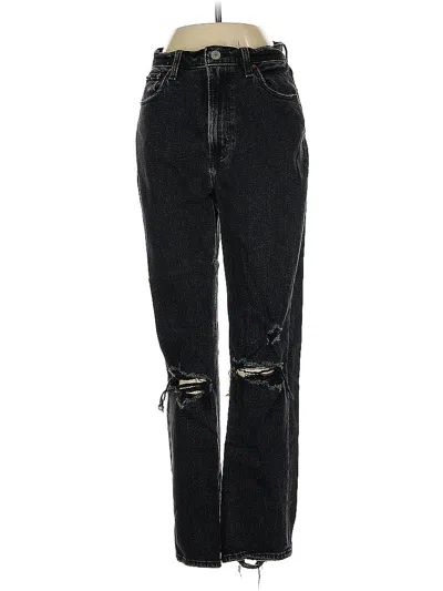 Pre-owned Abercrombie & Fitch Jeans In Black