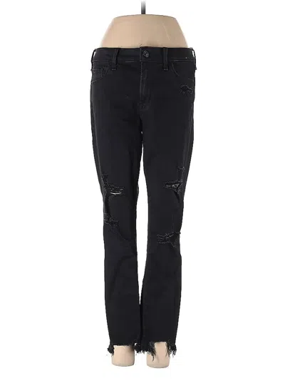Pre-owned Abercrombie & Fitch Jeans In Black