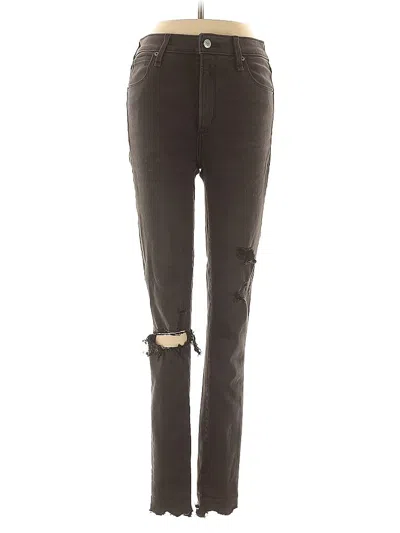 Pre-owned Abercrombie & Fitch Jeans In Black