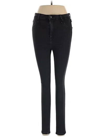 Pre-owned Abercrombie & Fitch Jeans In Black