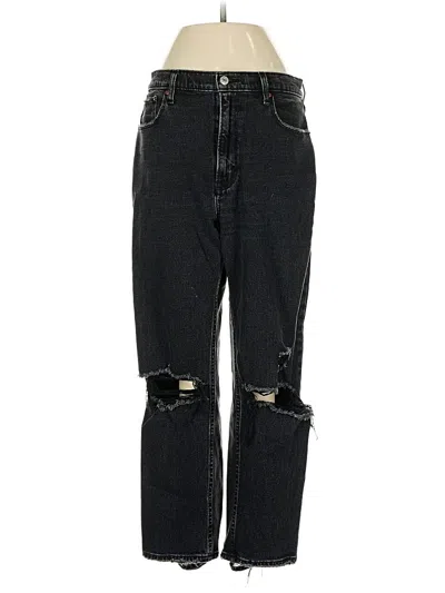 Pre-owned Abercrombie & Fitch Jeans In Black