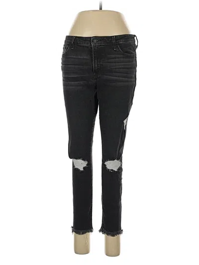 Pre-owned Abercrombie & Fitch Jeans In Black