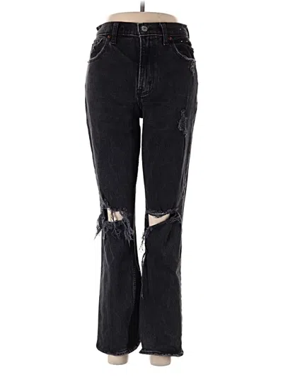 Pre-owned Abercrombie & Fitch Jeans In Black