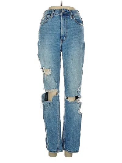 Pre-owned Abercrombie & Fitch Jeans In Blue