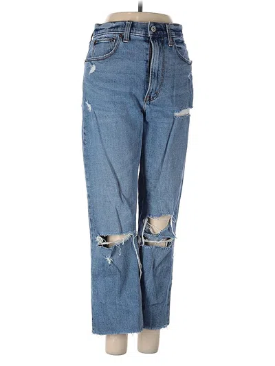Pre-owned Abercrombie & Fitch Jeans In Blue