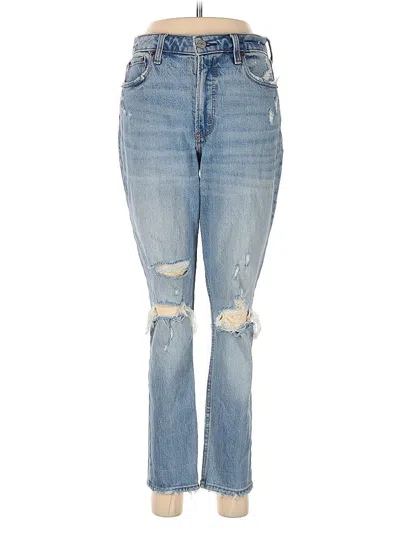 Pre-owned Abercrombie & Fitch Jeans In Blue