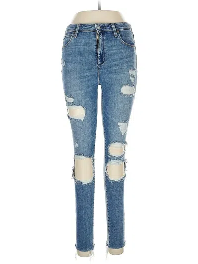 Pre-owned Abercrombie & Fitch Jeans In Blue