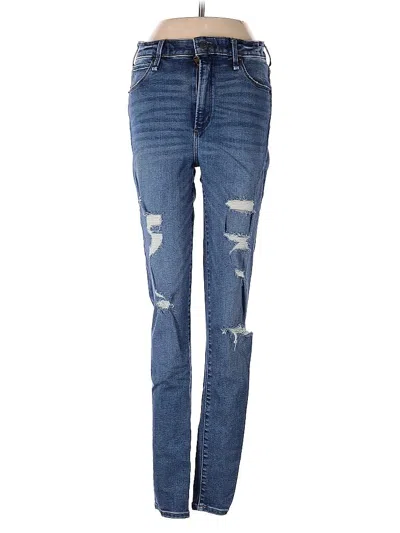 Pre-owned Abercrombie & Fitch Jeans In Blue