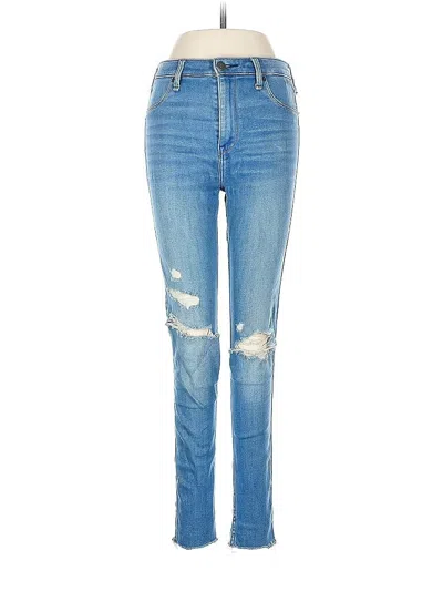 Pre-owned Abercrombie & Fitch Jeans In Blue