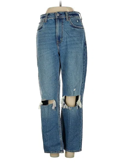 Pre-owned Abercrombie & Fitch Jeans In Blue