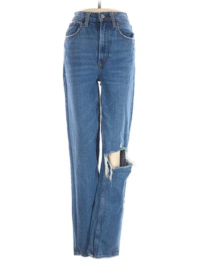 Pre-owned Abercrombie & Fitch Jeans In Blue