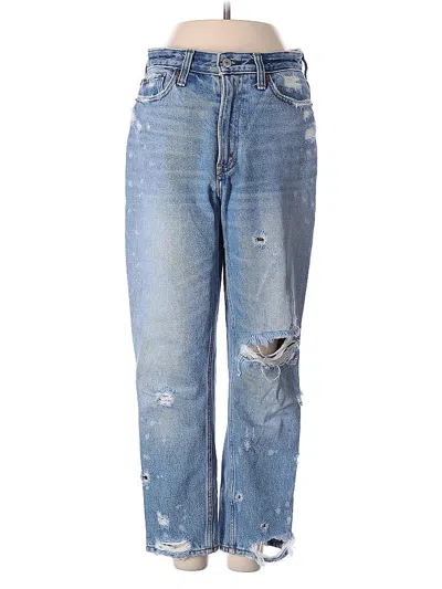 Pre-owned Abercrombie & Fitch Jeans In Blue
