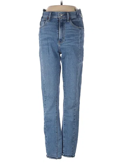 Pre-owned Abercrombie & Fitch Jeans In Blue