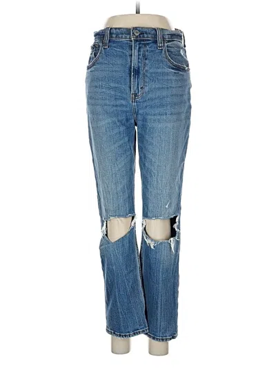 Pre-owned Abercrombie & Fitch Jeans In Blue