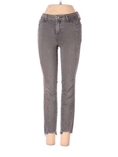 Pre-owned Abercrombie & Fitch Jeans In Gray