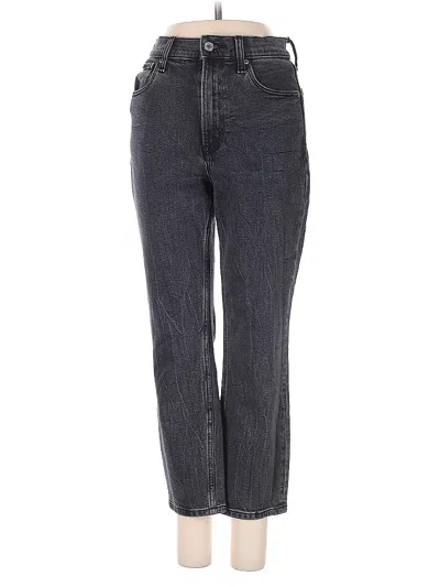 Pre-owned Abercrombie & Fitch Jeans In Gray