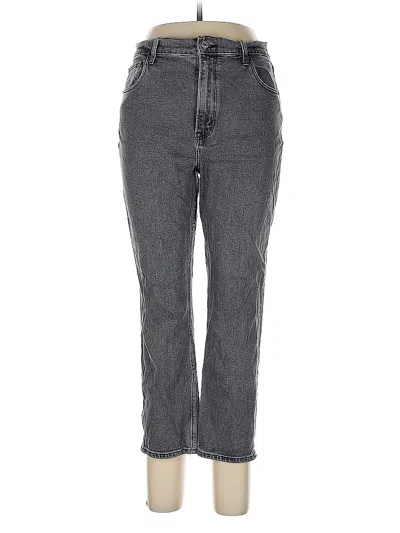 Pre-owned Abercrombie & Fitch Jeans In Gray