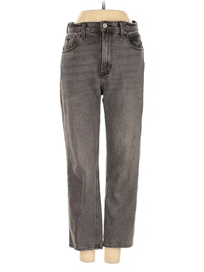 Pre-owned Abercrombie & Fitch Jeans In Gray
