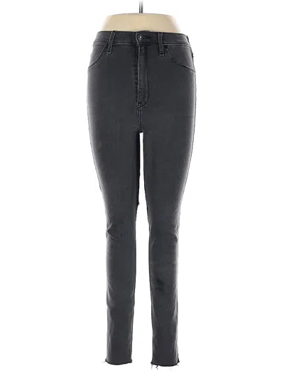 Pre-owned Abercrombie & Fitch Jeans In Gray