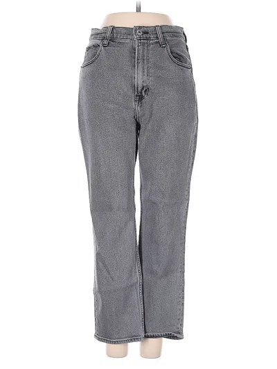 Pre-owned Abercrombie & Fitch Jeans In Gray