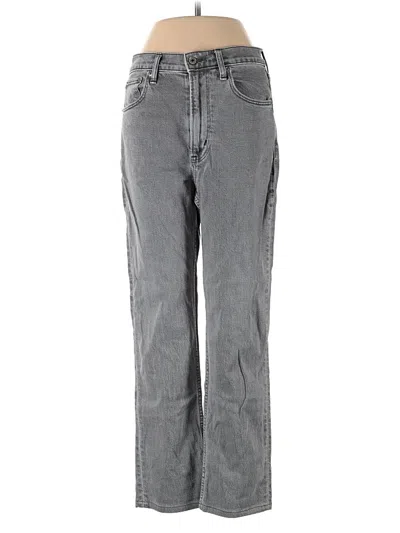 Pre-owned Abercrombie & Fitch Jeans In Gray