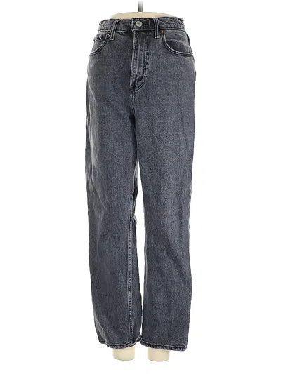 Pre-owned Abercrombie & Fitch Jeans In Gray