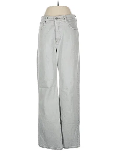 Pre-owned Abercrombie & Fitch Jeans In Gray