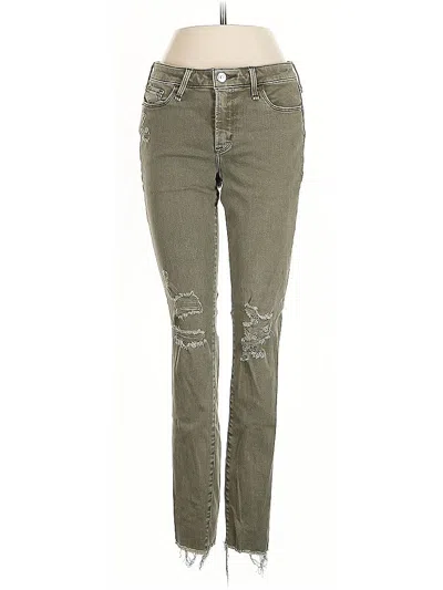 Pre-owned Abercrombie & Fitch Jeans In Green