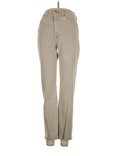 Pre-owned Abercrombie & Fitch Jeans In Tan