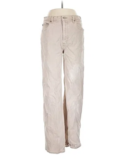 Pre-owned Abercrombie & Fitch Jeans In Tan