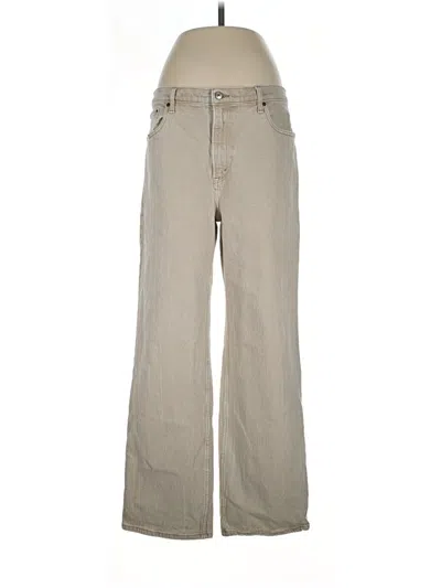 Pre-owned Abercrombie & Fitch Jeans In Tan