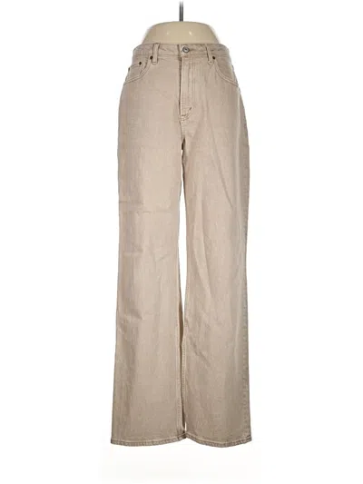 Pre-owned Abercrombie & Fitch Jeans In Tan