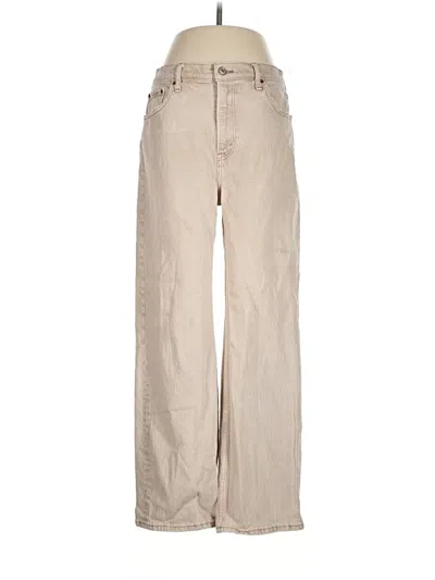 Pre-owned Abercrombie & Fitch Jeans In Tan