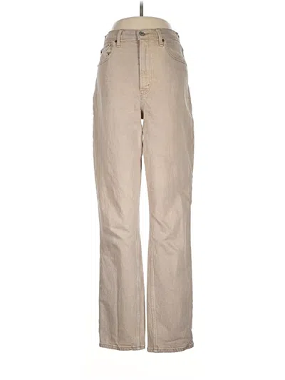 Pre-owned Abercrombie & Fitch Jeans In Tan