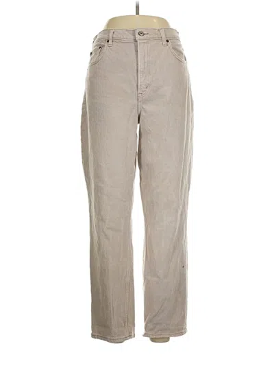 Pre-owned Abercrombie & Fitch Jeans In Tan