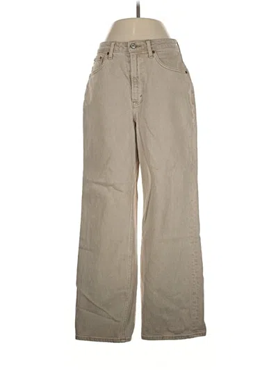 Pre-owned Abercrombie & Fitch Jeans In Tan