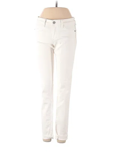 Pre-owned Abercrombie & Fitch Jeans In White