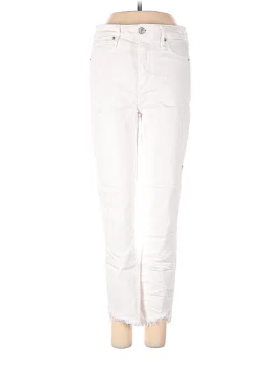 Pre-owned Abercrombie & Fitch Jeans In White