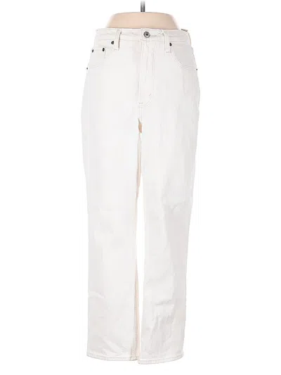 Pre-owned Abercrombie & Fitch Jeans In White