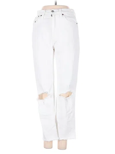 Pre-owned Abercrombie & Fitch Jeans In White