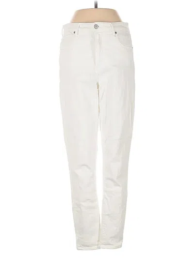 Pre-owned Abercrombie & Fitch Jeans In White