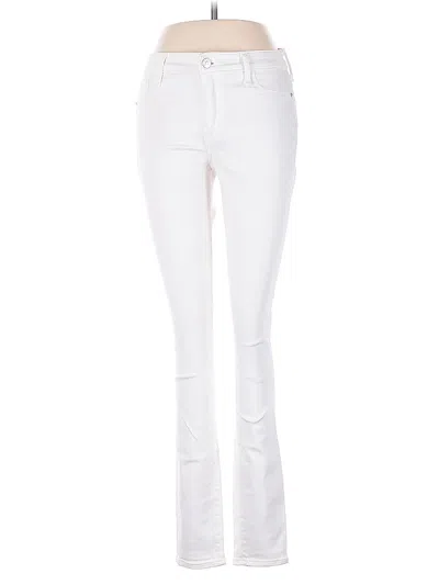 Pre-owned Abercrombie & Fitch Jeans In White